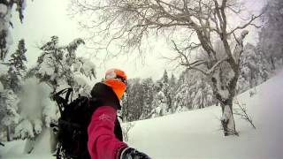 2012.1.1 八甲田山 八甲田ガイドクラブツアー 温泉元湯ルート