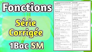 Série d'exercices : Généralités sur les Fonctions 1Bac SM !!