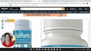 ASIN Review: nutra4health LLC HairFortin Hair Skin and Nails Supplement - Amazon FBA
