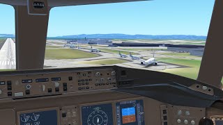 Heavy Traffic in Auckland | Arrival \u0026 Approach |  All Black Boeing 777 | Infinite Flight Simulator