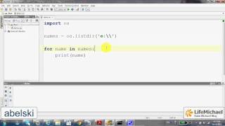 The os.listdir Function