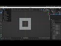 how to turn square hole into round hole in blender looptools