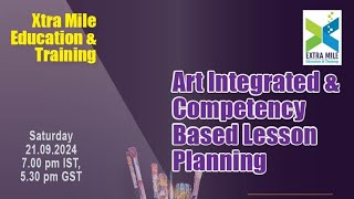 Art Integrated & Competency based Lesson Planning