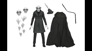 NECA Toys Nosferatu Ultimate Count Orlok Black \u0026 White Figure Pre-Orders