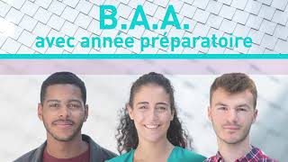 Découvrez les conditions d'admission au B.A.A. avec année préparatoire