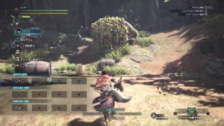 MHW β　実況　片手剣インプレ