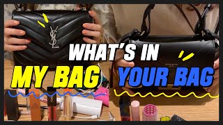 7년차 직장인들의 왓츠인마이백👜 두 가방엔 뭐가 들었을까? What's In My BAG, Your BAG