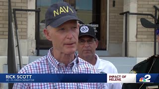 Sen. Rick Scott hoping to help Punta Gorda