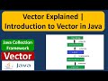 Vector Explained | Introduction to Vector in Java | Java Collection Framework