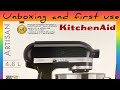 Unboxing and First Use 2020: KitchenAid Artisan 5-Quart Stand Mixer #kitchenaidartisanstandmixer