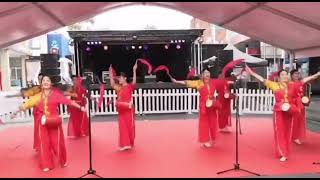 腰鼓舞好曰子Waist Drum Dauce Performance at Burwood NSW 27/03/2022悉尼华人腰鼓艺术团