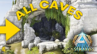 ALL 20 BEST CAVES on ASTRAEOS! | ARK: Survival Ascended