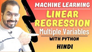 Linear Regression Multiple Variables Explained with Python in Hindi l Machine Learning Course