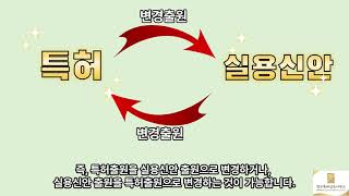 특허와 실용신안_변경출원@장수특허상표사무소정