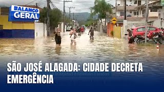 São José decreta emergência após fortes chuvas e alagamentos