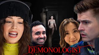 Valkyrae plays Demonologist w/ Fuslie, Ludwig, \u0026 Squeex