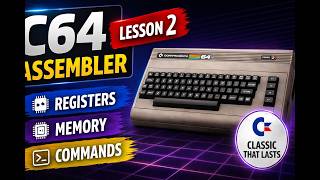 C64 Assembler Lesson 2 – Registers, Memory and Your First Program