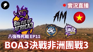 【世紀帝國2決定版】Battle of Africa 3 決戰非洲團戰3 八強殊死戰 EP11｜AM戰隊 VS 越南TFT戰隊｜GL戰隊 VS SALZZ戰隊