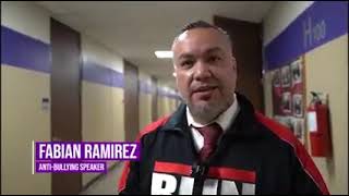Educator Speaker Fabian Ramirez visits Texas School and Teaches About Snitching versus Reporting
