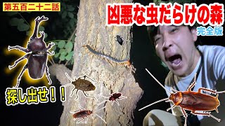 【第五百二十二話】凶悪な虫だらけの森でカブトムシを捕まえてみよう！！〜カブトムシの森（完全版）