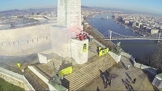 Ουγγαρία: Διαμαρτυρία της Greenpeace για τα πυρηνικά