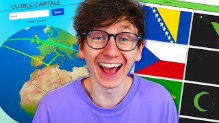 I played MORE Geography Worldle Games!