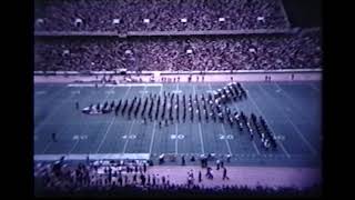 1974 Aggie Band v Rice, Kyle Field - Spider Drill #AggieBand #FTAB #Aggies