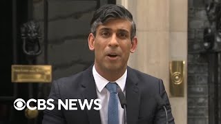 U.K. Prime Minister Rishi Sunak announces general election