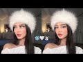 COLD GIRL☃️❄️ / frosted looking makeup tutorial