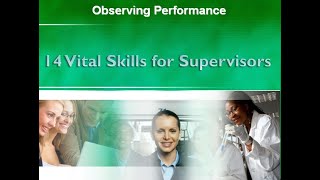 Supervisor Training PowerPoint and Video for Manager Education -- Own the Course for Your Company