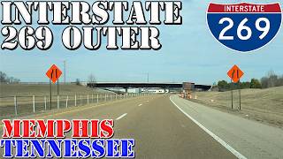 I-269 Outer - Memphis - Tennessee - 4K Highway Drive