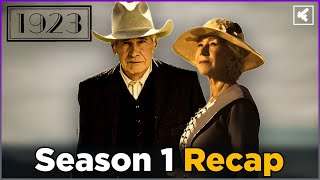 1923 Season 1 Recap | Must Watch Before Season 2 | Yellowstone Prequel Show