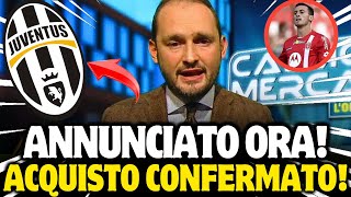 APPENA CONFERMATO! LA JUVE HA APPENA CHIUSO UN ACQUISTO! SORPRESO TUTTI! NOTIZIE JUVENTUS