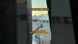 Trucker Mounts Basketball Hoop to Trailer Door: Best Reset Ever! 🏀🚛