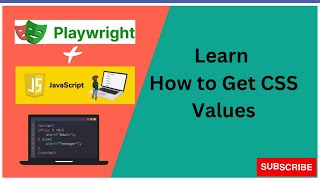 #Tutorials 30 || Get CSS value using playwright || Playwright Java Script