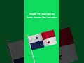 panama 🇵🇦 flag animation panama flag animation