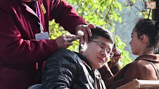 Qingyang, People's Park Chengdu| 成都 人民公园  EAR CLEANING 採耳 ASMR REMAKE 27