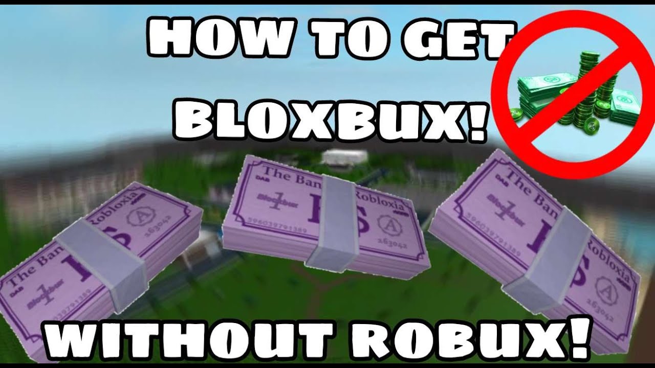 How To Get Bloxbux In Bloxburg Without Robux! - YouTube