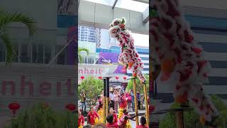 (HIGHLIGHTS) CNY 2024 - Acrobatic #LionDance by 国藝 Kok Ngai Lion Dance Club at Grand Millennium KL