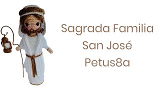 Cómo tejer a San José 2o video Amigurumis by Petus 🌹