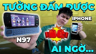 NGHỊCH THỬ NOKIA N97 - ĐỐI THỦ 1 THỜI CỦA IPHONE 3GS