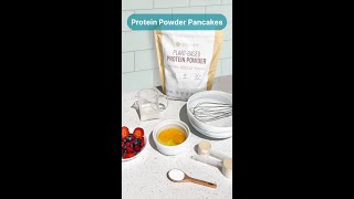 Power Your Day Protein Pancakes NeoraFit Plant-Based Protein Powder Signature Recipe