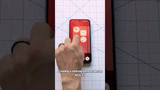 Creating a minimal home screen on NOS 3 0