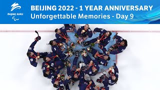 Beijing 2022 - 1 Year Anniversary: Unforgettable Memories of Day 9 | Paralympic Games