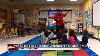 Baltimore school replaces detention with mandatory meditation