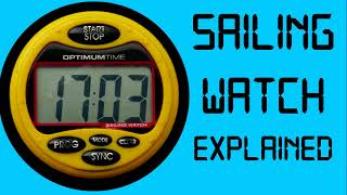 How to use a sailing watch