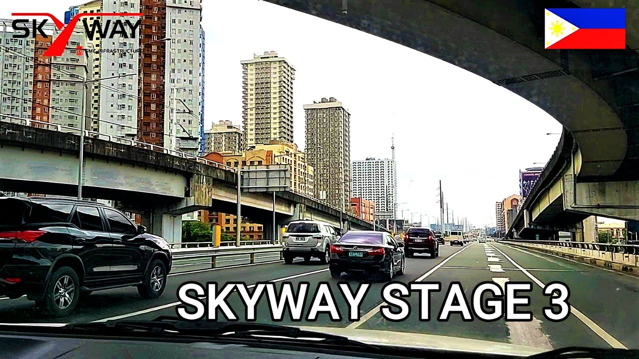 THE SKYWAY STAGE 3 FROM QUEZON AVENUE TO ALABANG - YouTube