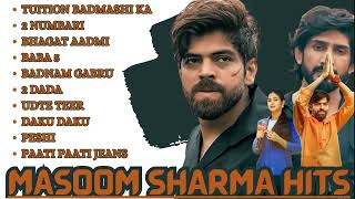 Masoom Sharma New Punjabi Songs Collection ll All Best Songs Of Masoom Sharma ll Top 10 Hits Songs