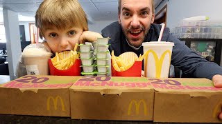 McDonald's 100 Chicken McNugget Challenge Gone Wrong
