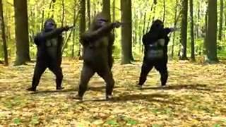 Funny video animation monkeys dance for Tamil song